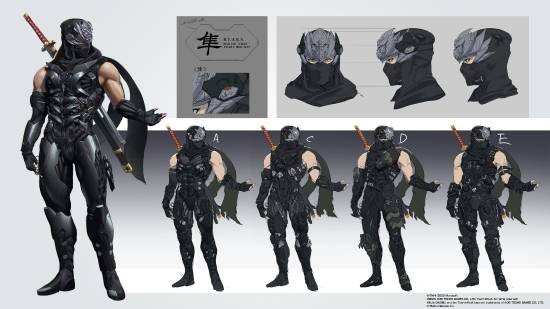 《忍龍4》隼龍概念藝術(shù)圖公開！傳奇黑影誰人不愛