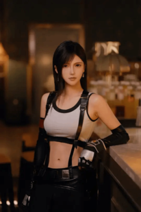 “抖音第一蒂法”發新作！神還原仿佛游戲走進現實