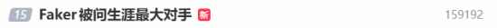 "Faker被問生涯最大對手"上熱搜 高情商發言網友點贊