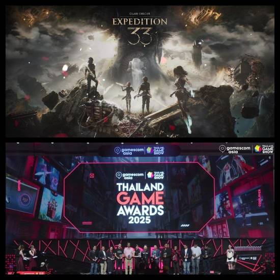 《光與影：33號遠征隊》橫掃泰國游戲獎：榮獲年度最佳大獎！